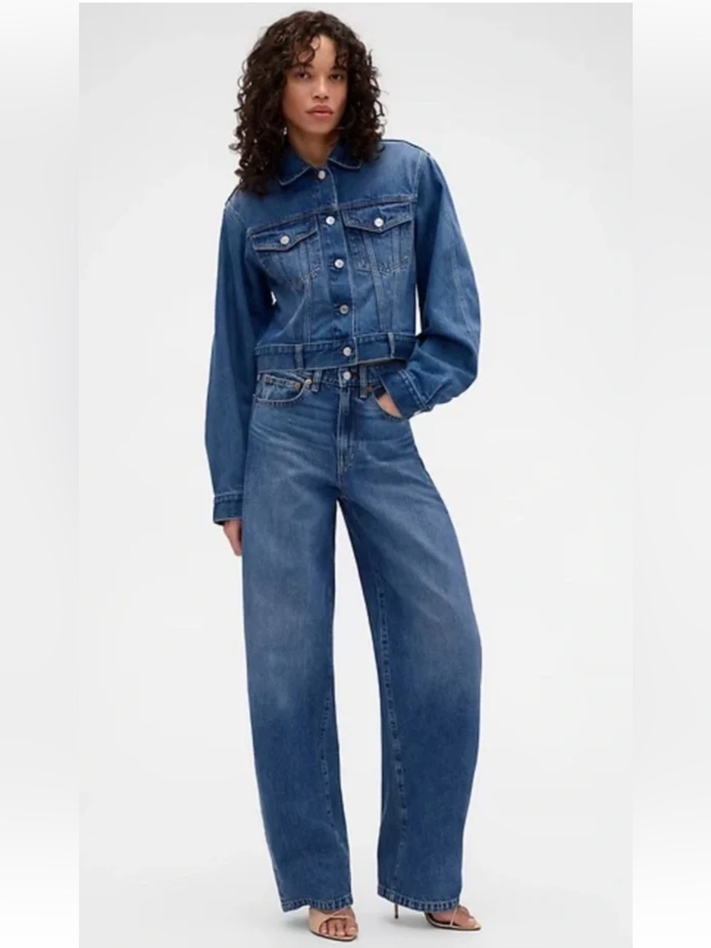 Gap x Victoria Beckham high rise arc jeans